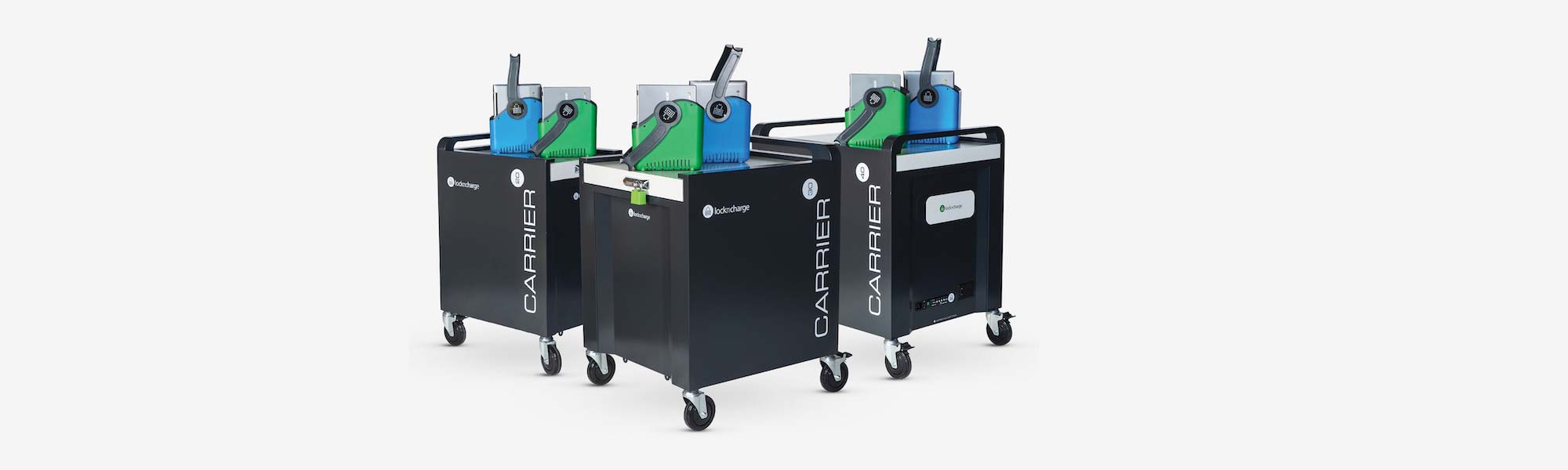 přenosná a spolehlivá dobíjecí stanice na tablety iPady do škol lockncharge